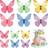 Shein 72pcs Edible 3D Butterfly Toppers Cake Decoration