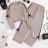 Shein Plus Size Girls Casual Resort Comfy Simple Preppy Cute Bow Tape Set - Cute Bow