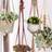 Shein Handmade Macrame Boho Hanger Artificial Plant