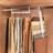 Harbour Housewares Space-Saving Trouser Hangers 6-in-1 Pack 6 Hanger