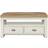 Birlea Highgate Cream /Oak TV Bench 95x48cm