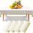 Shein Gold Polka Dot Glamorous Plastic Tablecloth
