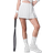 Alo Varsity Tennis Skirt - White