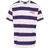 Starter Logo Striped T-shirt - White/Blue