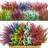 Shein 12 Bundles Flowers For Decoration UV Artificial Plant