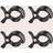 Shein 4 Pcs Multifunctional Baby Stroller Blanket Clips