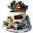 Shein Forest Leaf Topper Soft Doll Cake Decoration
