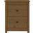 vidaXL 813685 Honey Brown Bedside Table 35x50cm