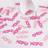 Shein 50pcs Fuchsia Pink XOXO Table Scatter Confetti