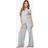 boohoo Womens Maternity Soft Rib Wrap Top Trouser Set