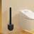 Shein 1pc Silicone Toilet Brush