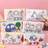 Shein 24pcs Creative Color Cartoon Hand Drawn Pen Bag
