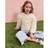 River Island Girls Cream Collarless Organza Blazer