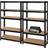 Harbour Housewares 2pc 5-Tier Steel Garage Units Set Shelving System