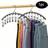 Shein 1/2pcs Multi-Clip Tight Clothes Hanger, Hat & Tight Clothes Storage Box Black Hanger