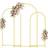 Shein Gold Metal Arch Backdrop Stand Set