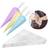 Shein 100pcs Transparent Reusable Cream Piping Bags Icing Bag