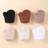 Shein Baby Magic Elastic Gloves Soft Knitted Finger 6 pairs - Multicolore