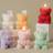 Shein 1 Piece Rose Bar Aromatherapy Candle Multicolor Candle