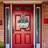 Shein Wooden Round Farmhouse Front Door Sign Wall Decor