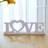 Shein Love Design White Plastic Art Decoration Decorative Item