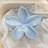 Shein 1pc Ladies' Blue Tie-Dye Floral Hair Claw Clip