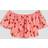 River Island Girls Pink Cherry Bardot Bubble Hem Crop Top
