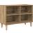 vidaXL Engineered Wood Artisan Oak TV Bench 69.5x50cm