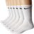 Nike Dri-Fit Crew Cut Socks 6-pack - White/Black
