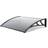 Freemans Black Easy Fit Door Canopy 1m