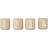Design Letters Mini Beige Taza de café espresso 4pcs