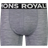 Mons Royale Hold 'Em Shorty Boxer - Grey Heather