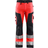 Blåkläder Women's 7155 Hi-Vis Trousers - Red Hi-Vis/Black