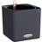 Lechuza Cube Color Pot - Slate Krukke