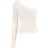 Urban Classics Asymmetric Long Sleeve Top - Whitesand Black