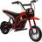Homcom Electric Motorbike with Twist Grip Throttle 24V Red