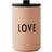 Design Letters Love Pink Travel Mug 35cl