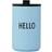 Design Letters Hello Light Blue Termosmugg 35cl