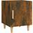 vidaXL Cabinet Smoked Oak Sängbord 40x40cm
