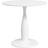 Homcom Round White Dining Table 80cm
