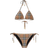 Burberry Check Triangle Bikini - Archive Beige