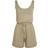Urban Classics Modal Short Sleeve Jumpsuit - Khaki
