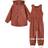 Kuling Fodrat Regnställ Warm Sienna Unisex - Brun