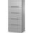 Julian Bowen 5 Narrow Grey Chest of Drawer 58x128cm