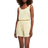 Urban Classics Modal Short Sleeve Jumpsuit - Yellow