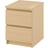 IKEA MALM White Stained Oak Byrå 40x55cm