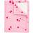 Catherine Lansfield Hearts Pink Fleece Throw Blankets Pink (240x200cm)