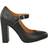 Where's That From Michelle - Black Faux Leather