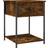 vidaXL Engineered Wood Smoked Oak Sengebord 45x44cm