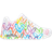 Skechers JGoldcrown Uno Highlight Love W - White